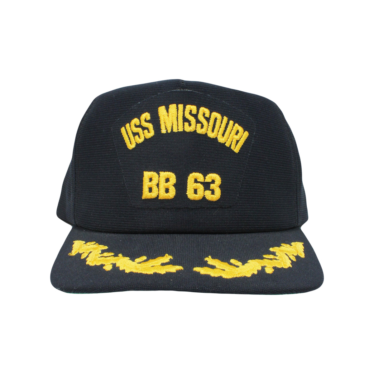 Vintage New Era USS Missouri BB 63 Snapback Trucker Hat