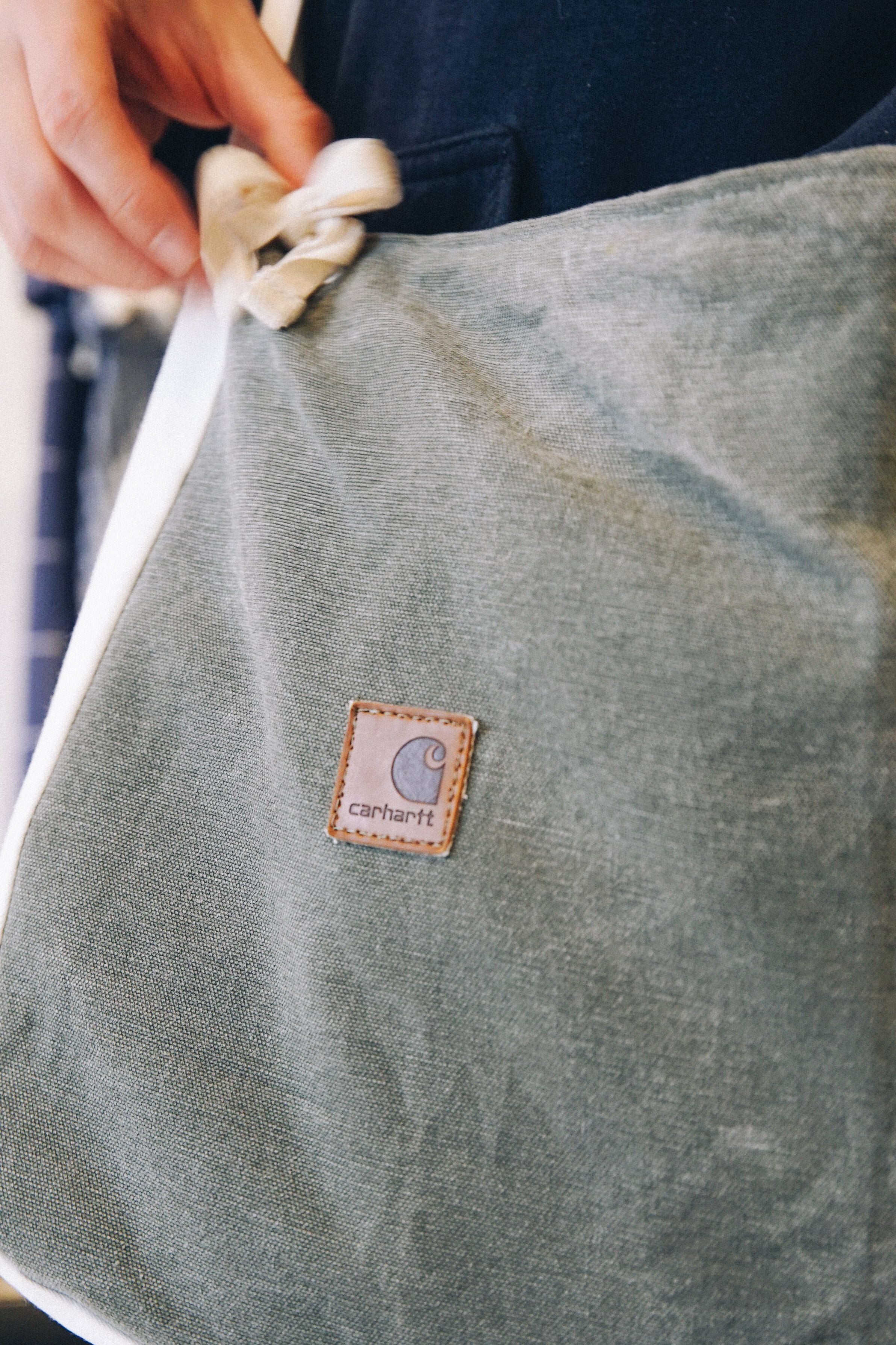 Rework Carhartt Denim Wide Side Bag