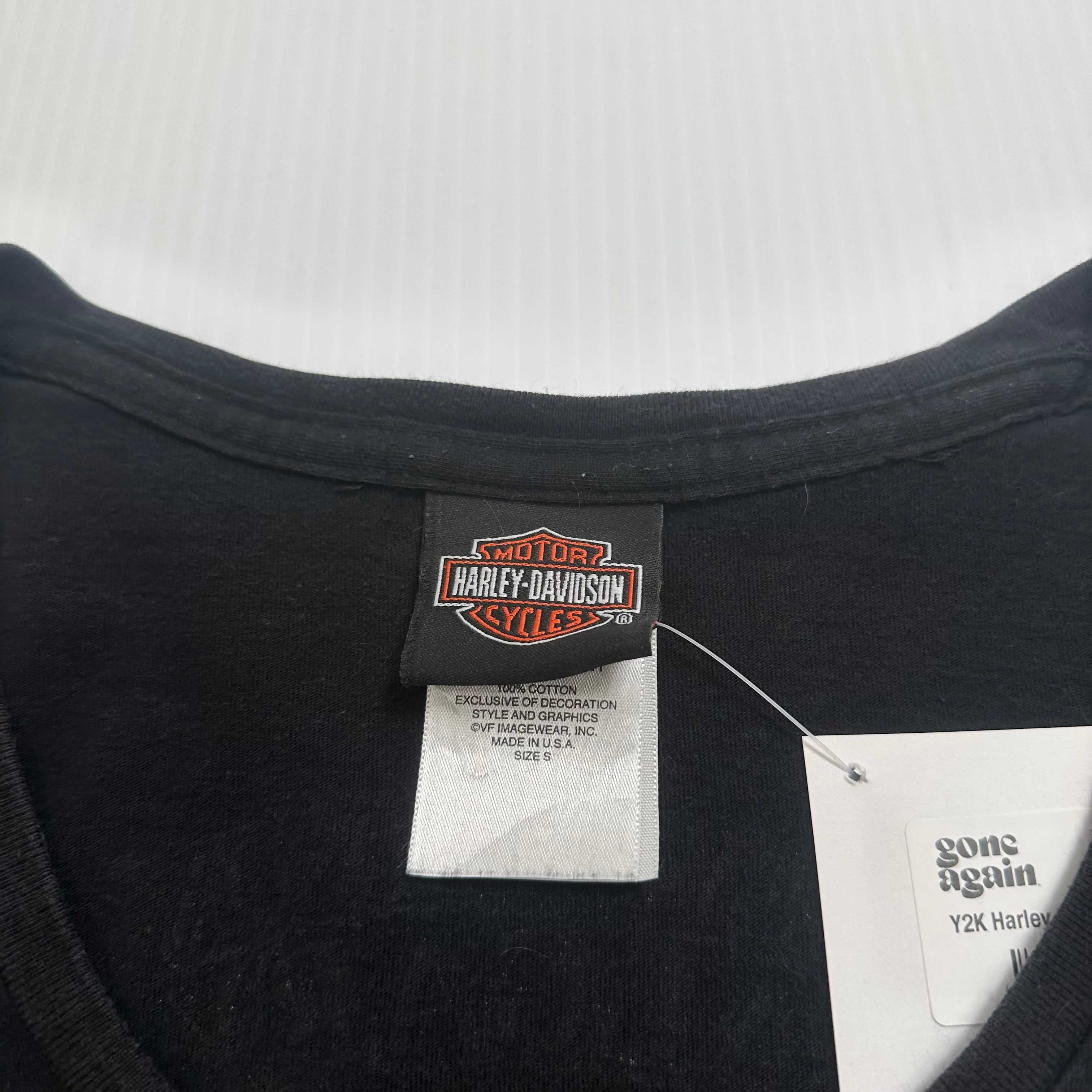 Harley Davidson Calgary Alberta Longsleeve Shirt Women's S