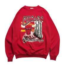 Load image into Gallery viewer, Vintage Ravens Chicago Bulls Crewneck Youth L
