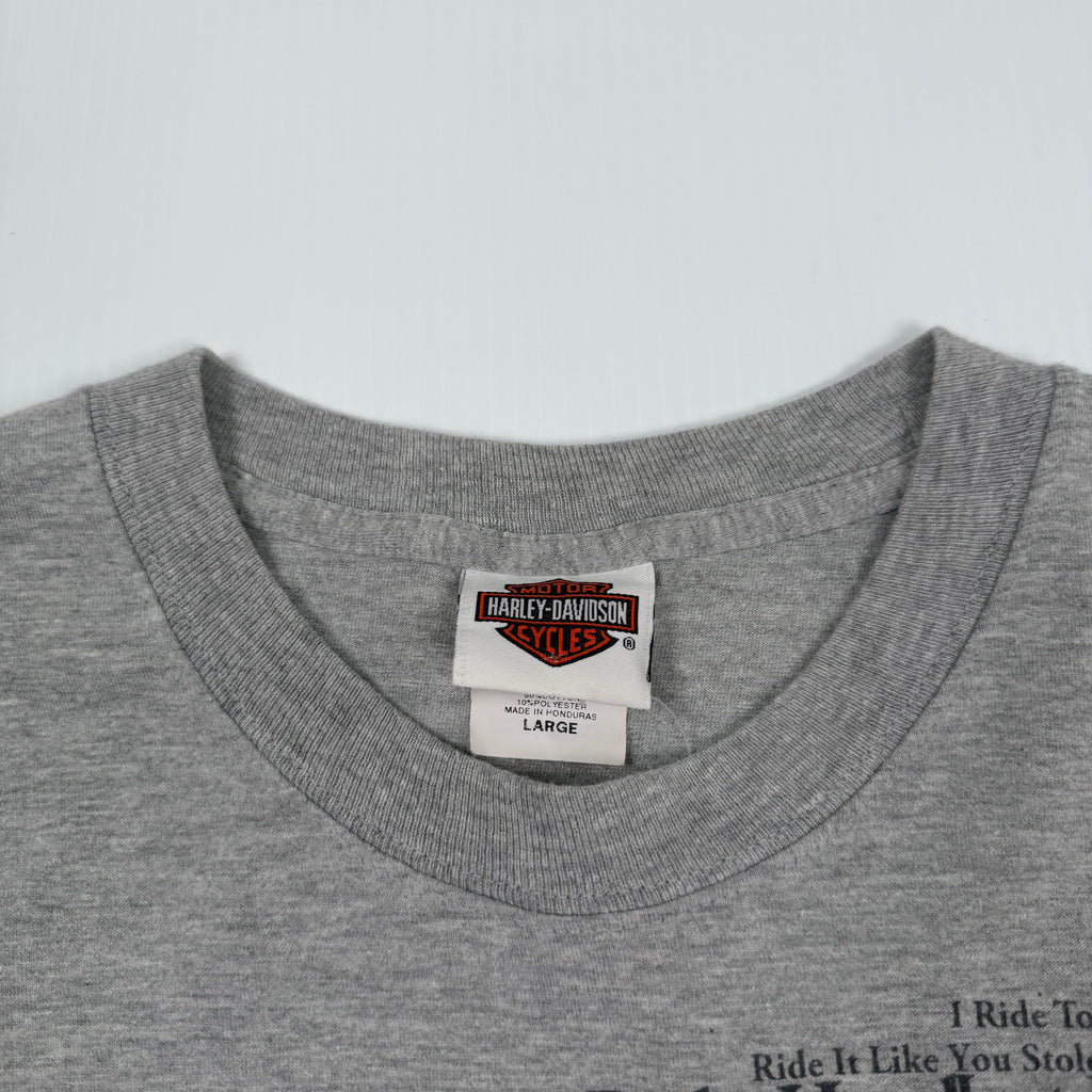 Vintage Harley Davidson Kelowna Graphic Tee L