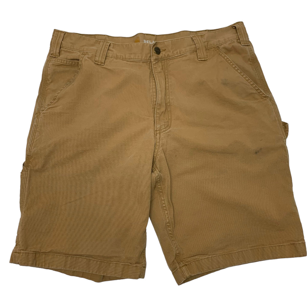 Beige Carhartt Carpenter Shorts 34