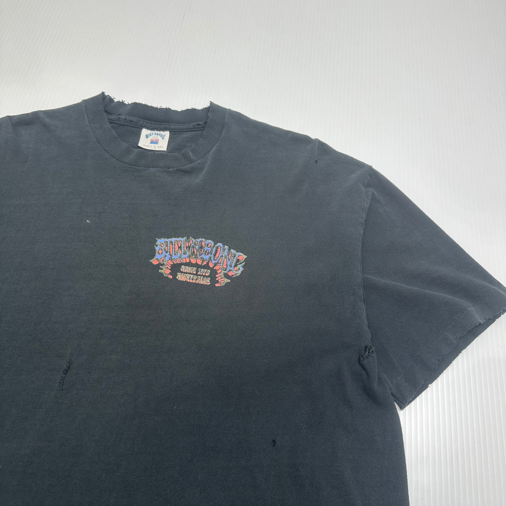 90s Billabong Australia Distressed Surf Tee L