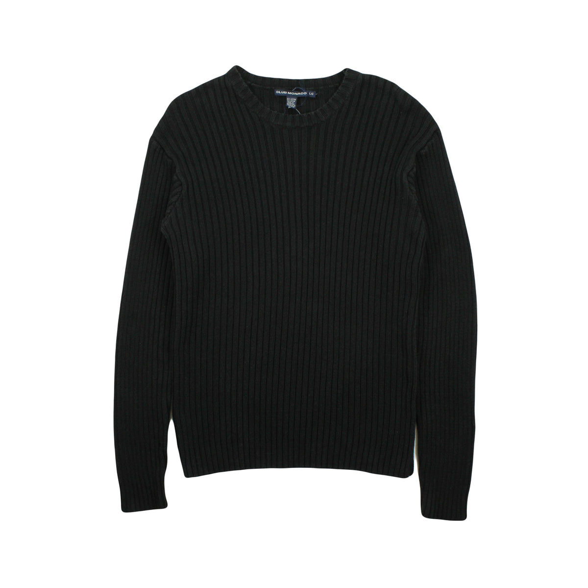 Vintage Club Monaco Ribbed Sweater L