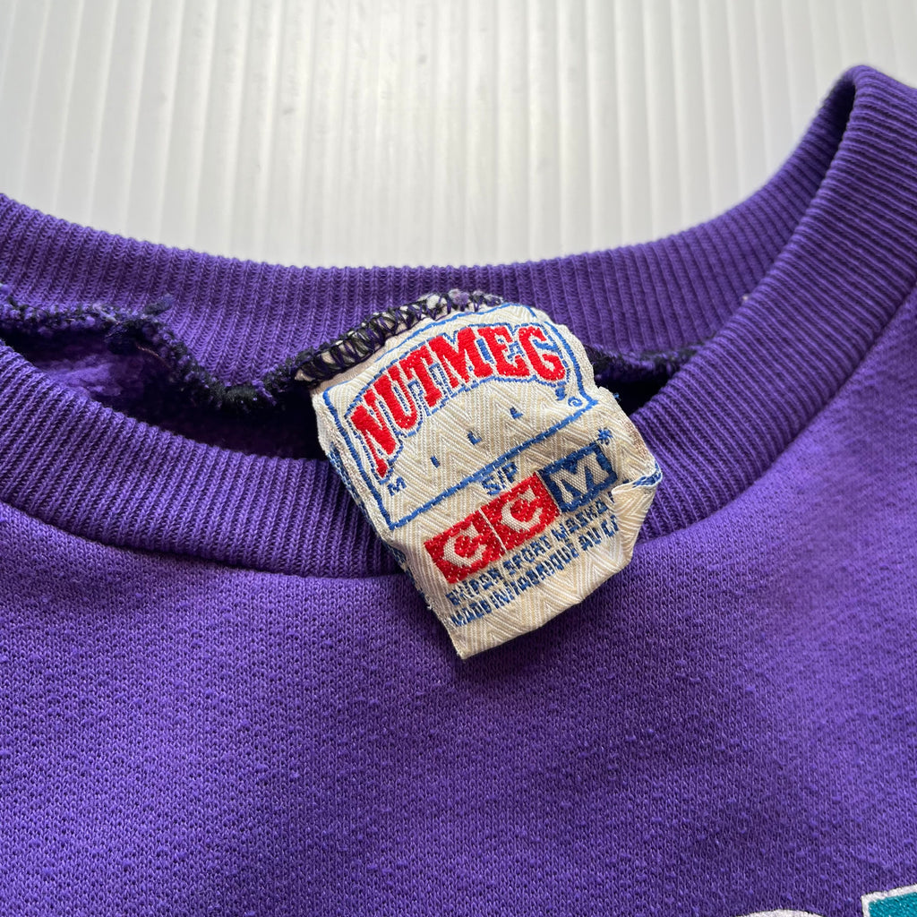 Vintage Nutmeg Charlotte Hornets Crewneck S