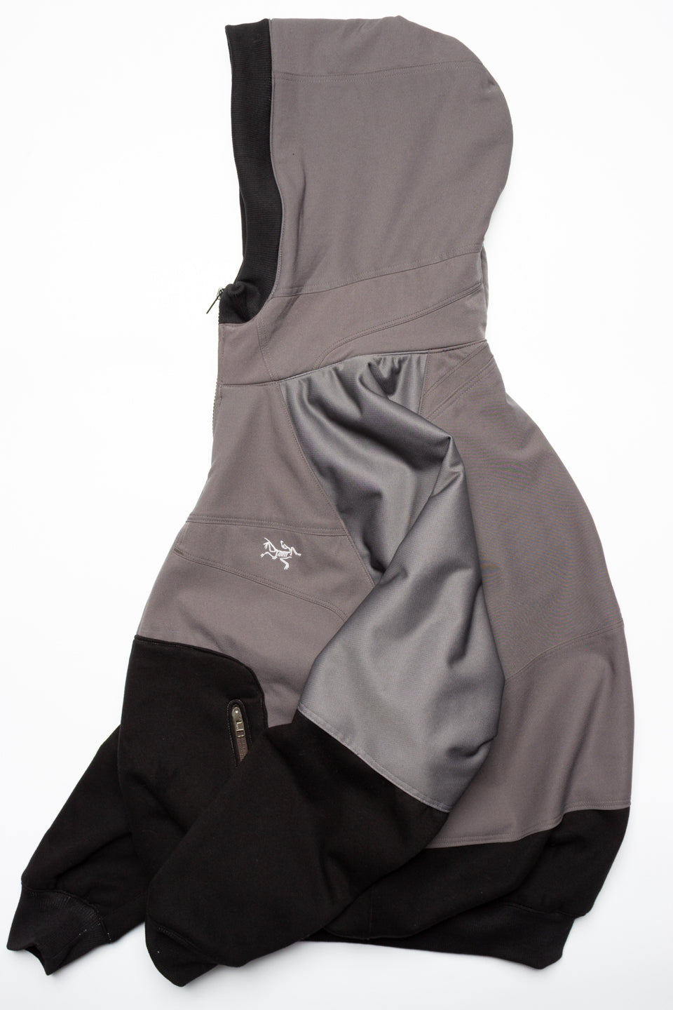 Rework Arc'teryx Two-Tone Zip Hoodie L