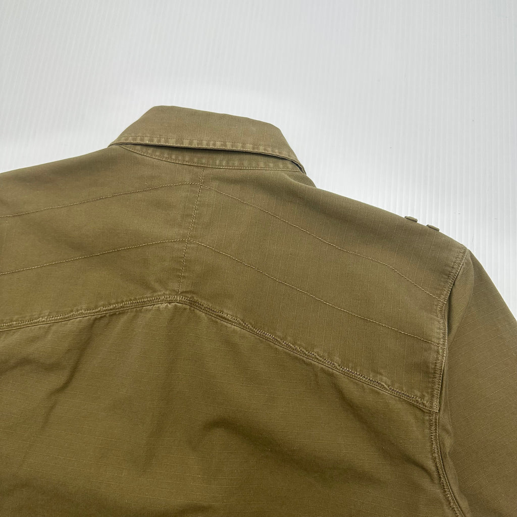 Oakley Ripstop Science And Art Short Sleeve Button Up M