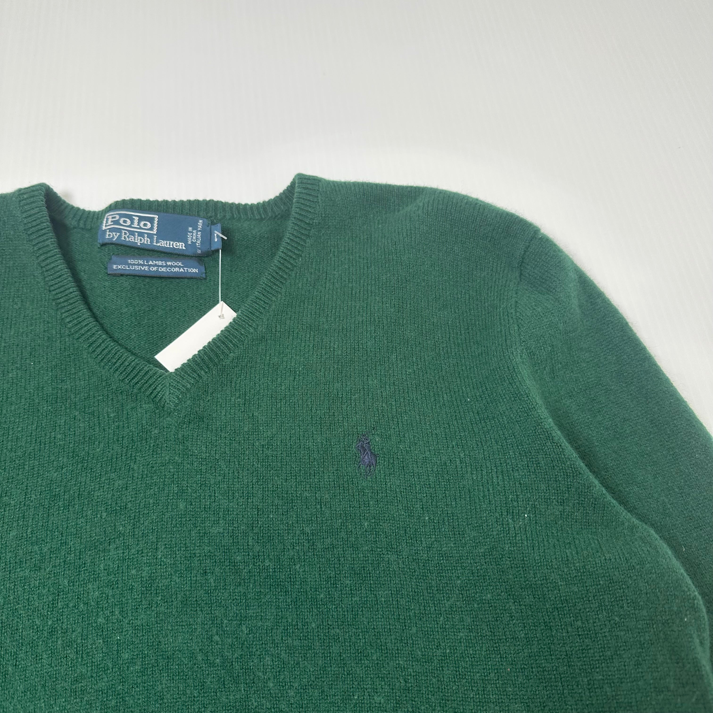 Vintage Polo Ralph Lauren Lambswool Sweater L
