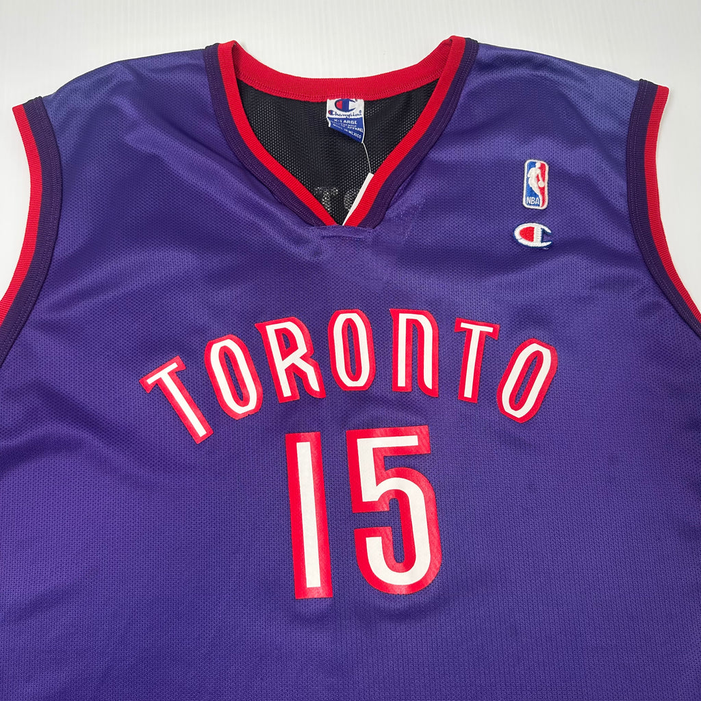 Vintage Champion Toronto Raptors #15 Carter Jersey XL