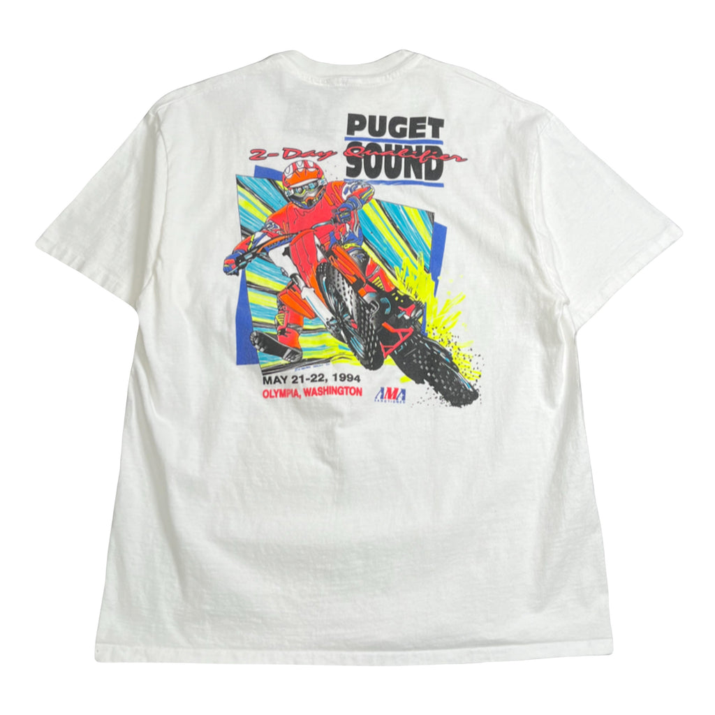1994 Puget Sound Enduro Riders Motocross Tee L