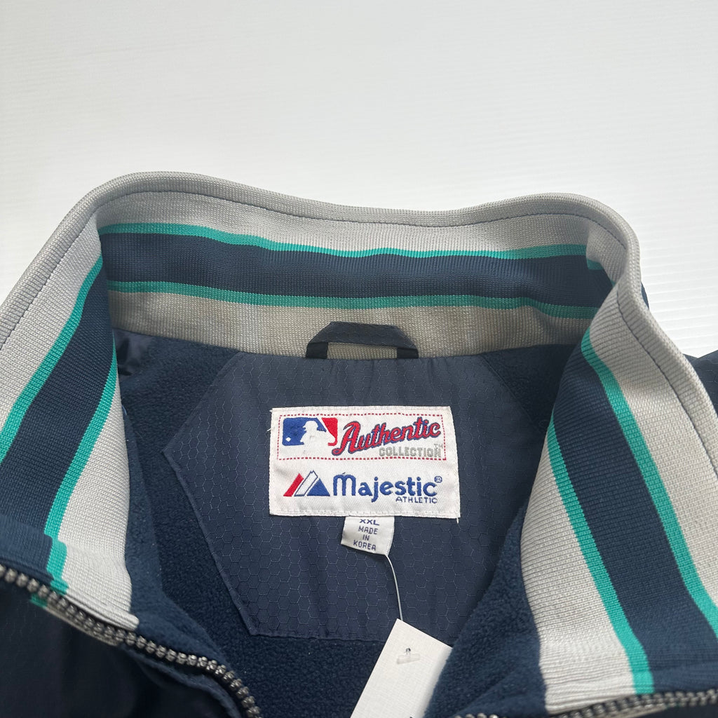 Vintage Majestic Seattle Mariners MLB Bomber Jacket XXL