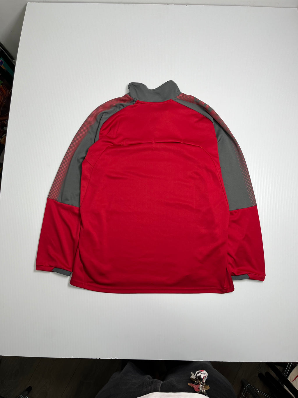 2017-18 Arsenal FC Puma 1/4 Zip Training Top XL