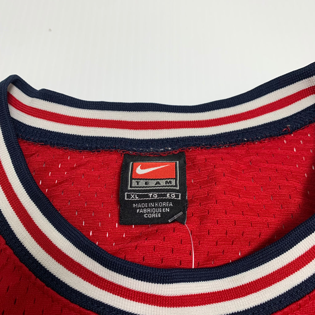 Vintage Nike Detroit Pistons Ben Wallace Jersey XL