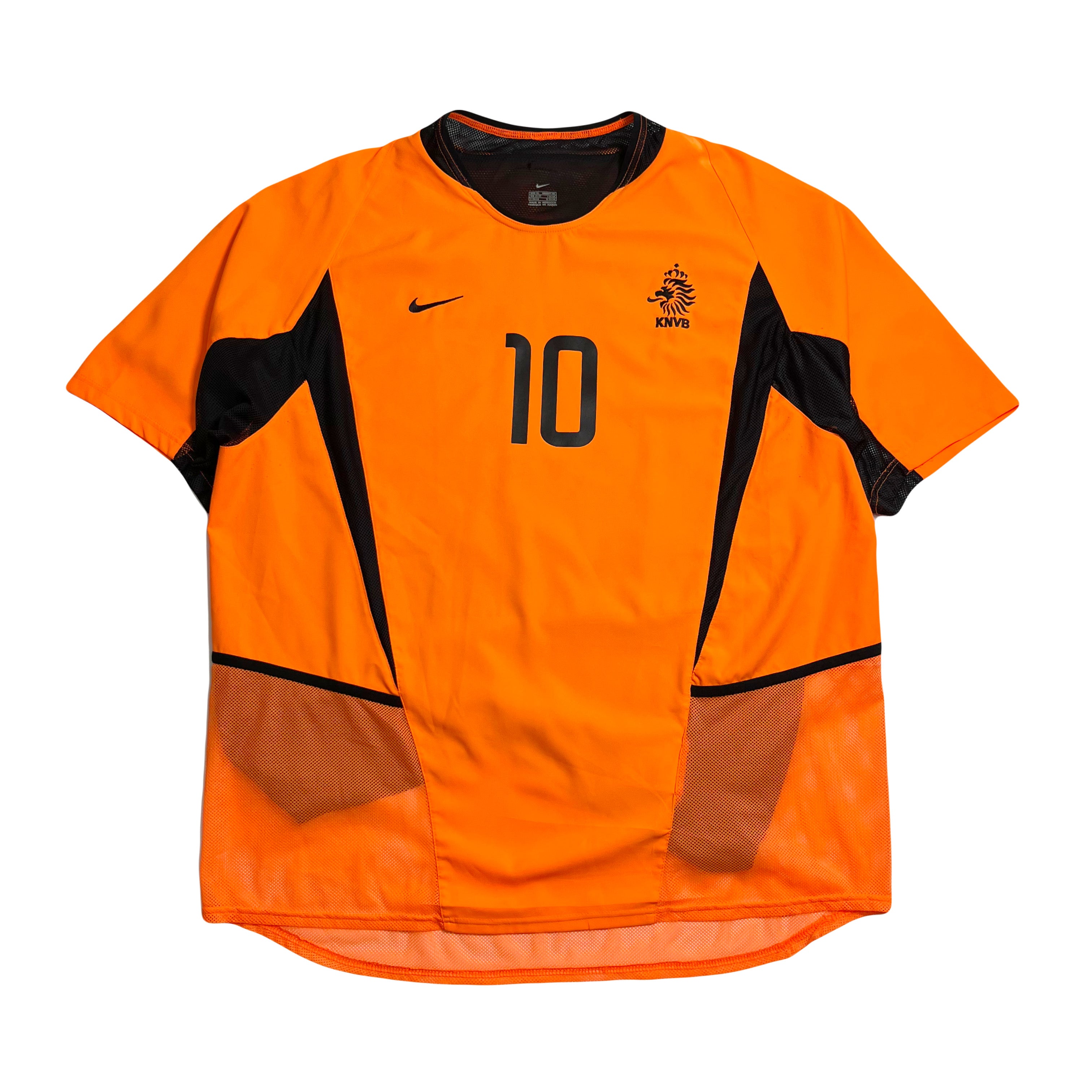 2002 Nike Netherlands Home V. Nistelrooy #10 XL