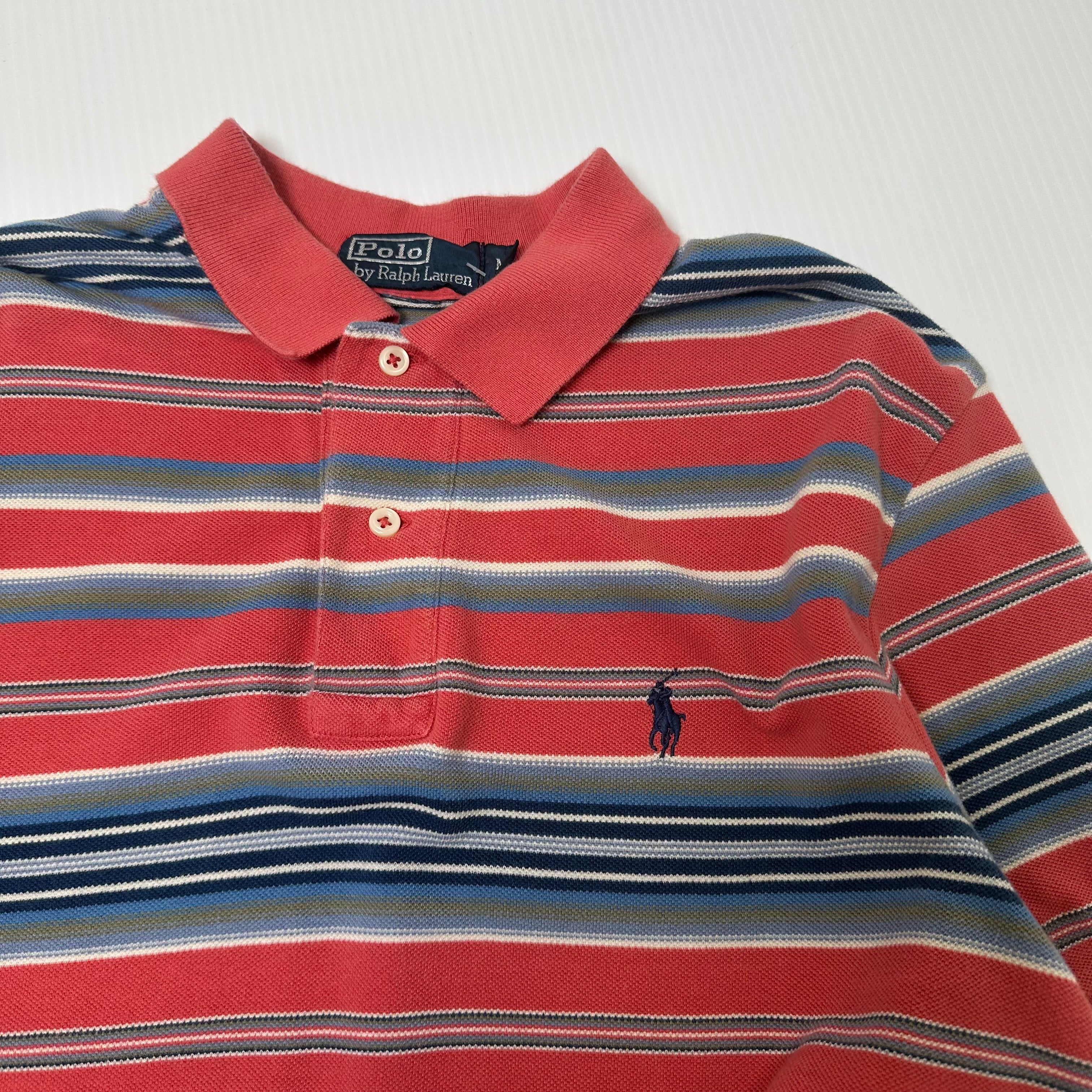 Polo Ralph Lauren Striped Polo Shirt M