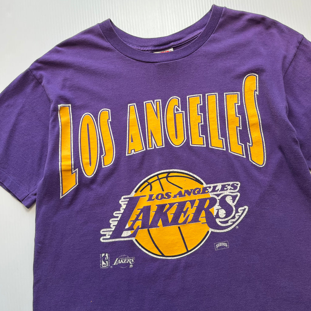 Vintage Nutmeg Los Angeles Lakers Graphic Tee L