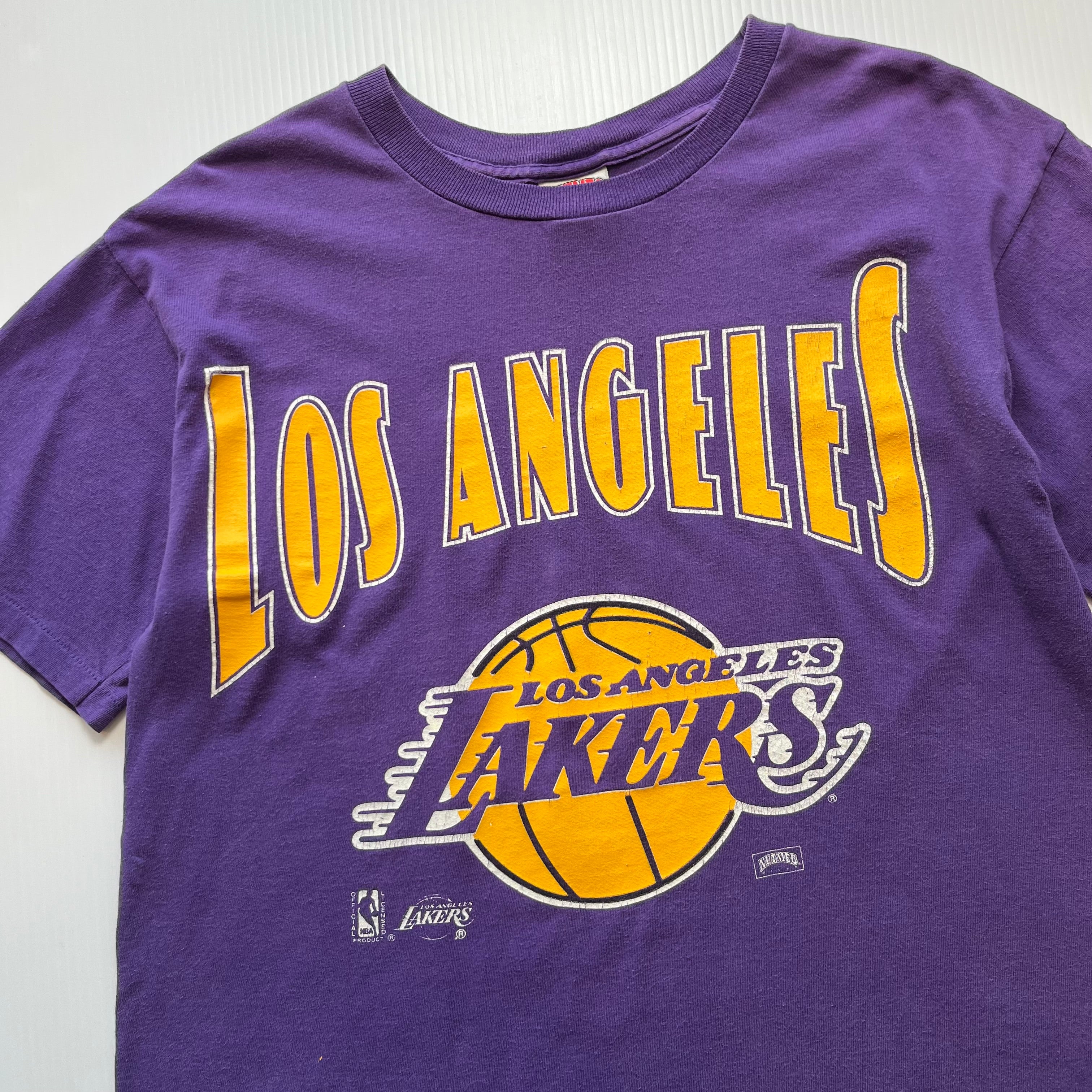Vintage Nutmeg Los Angeles Lakers Graphic Tee L