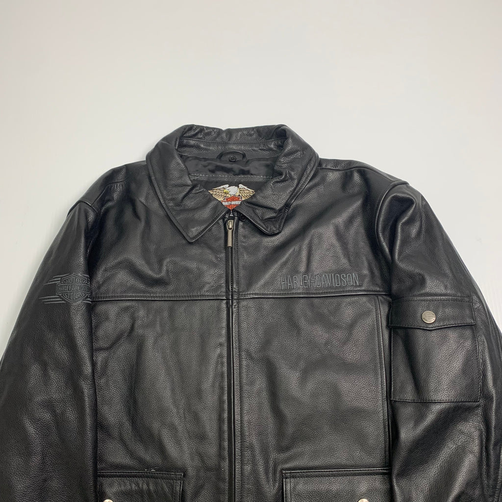 Vintage Harley Davidson Leather Jacket XXL