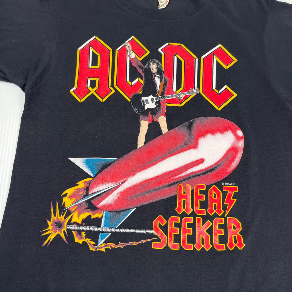 1988 ACDC Heat Seeker World Tour Tee M