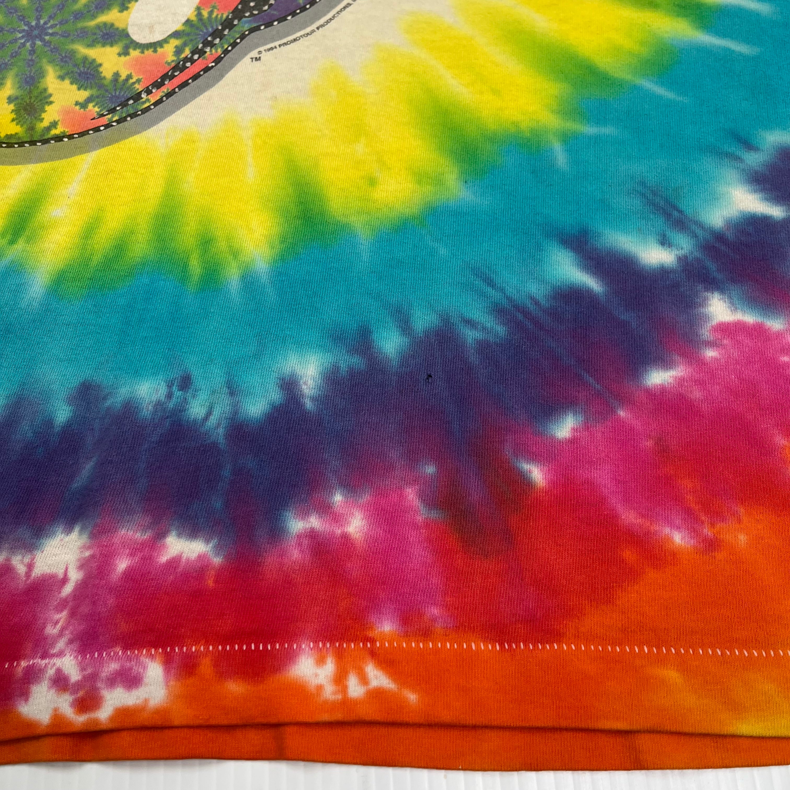 1994 Rolling Stones Tie Dye Band Tee XL