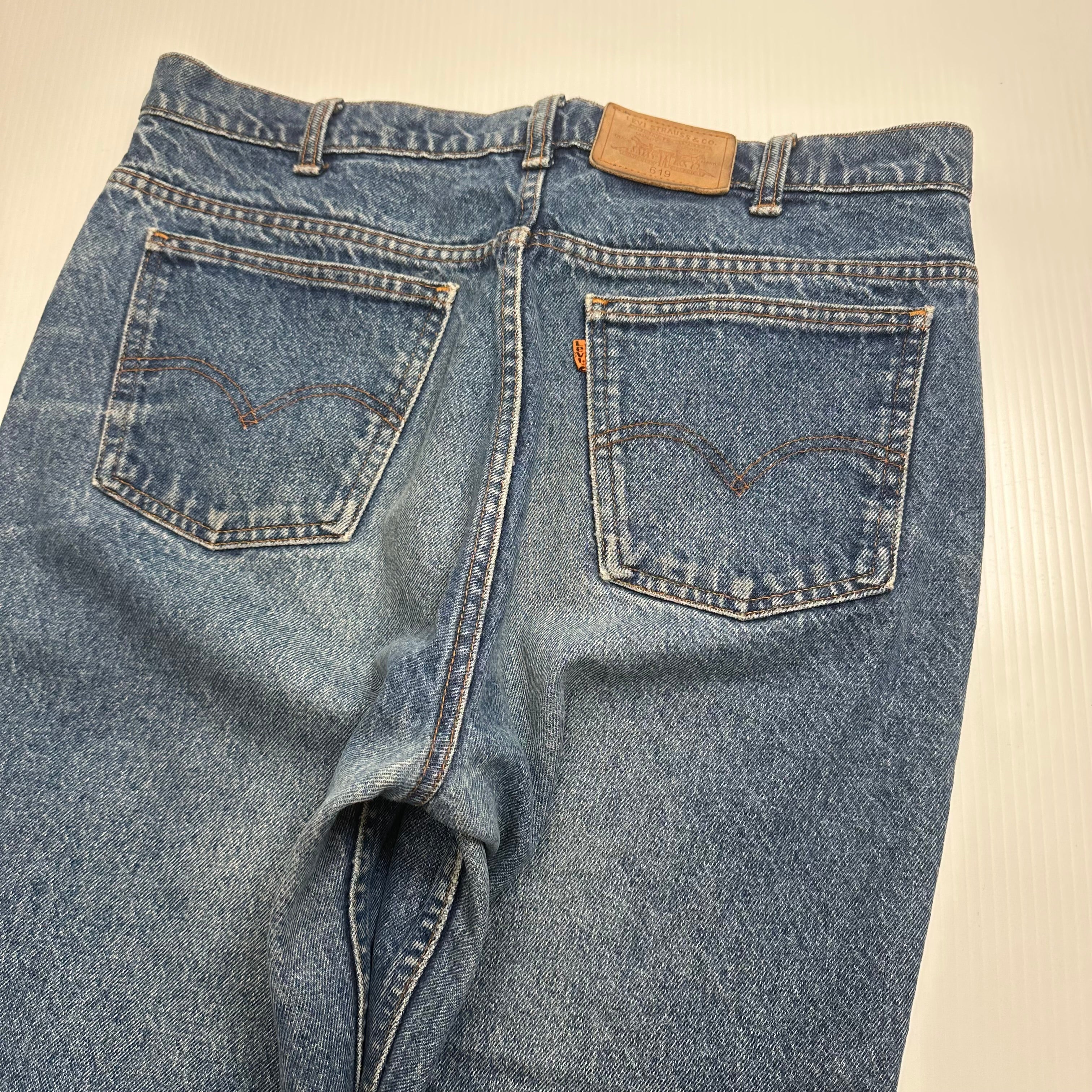 Vintage Levi's 619 Orange Tab Denim 36