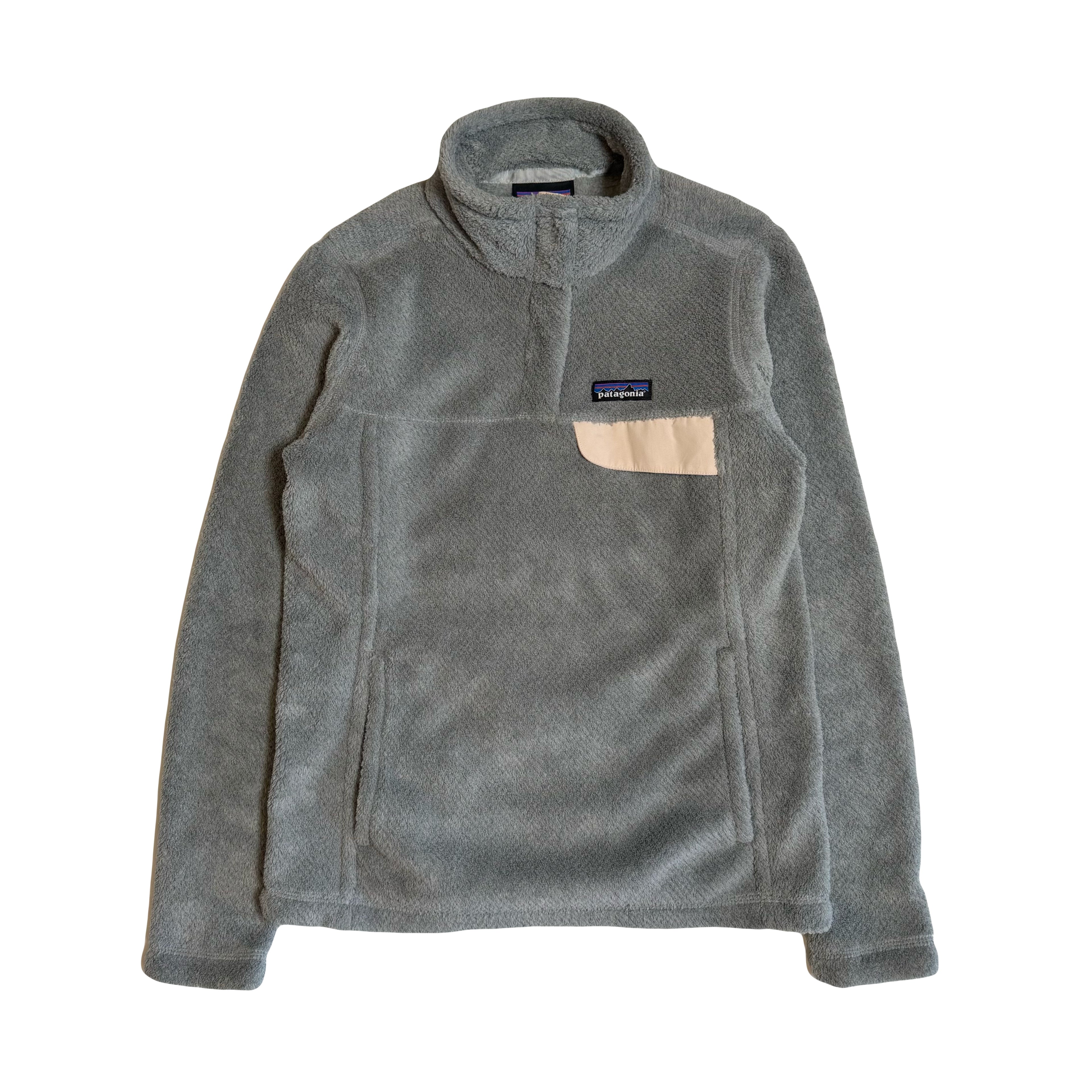 Patagonia Fleece 1/4 Button Snap Jacket S