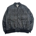 Stüssy Embroidered Logo Plaid Puffer Jacket L