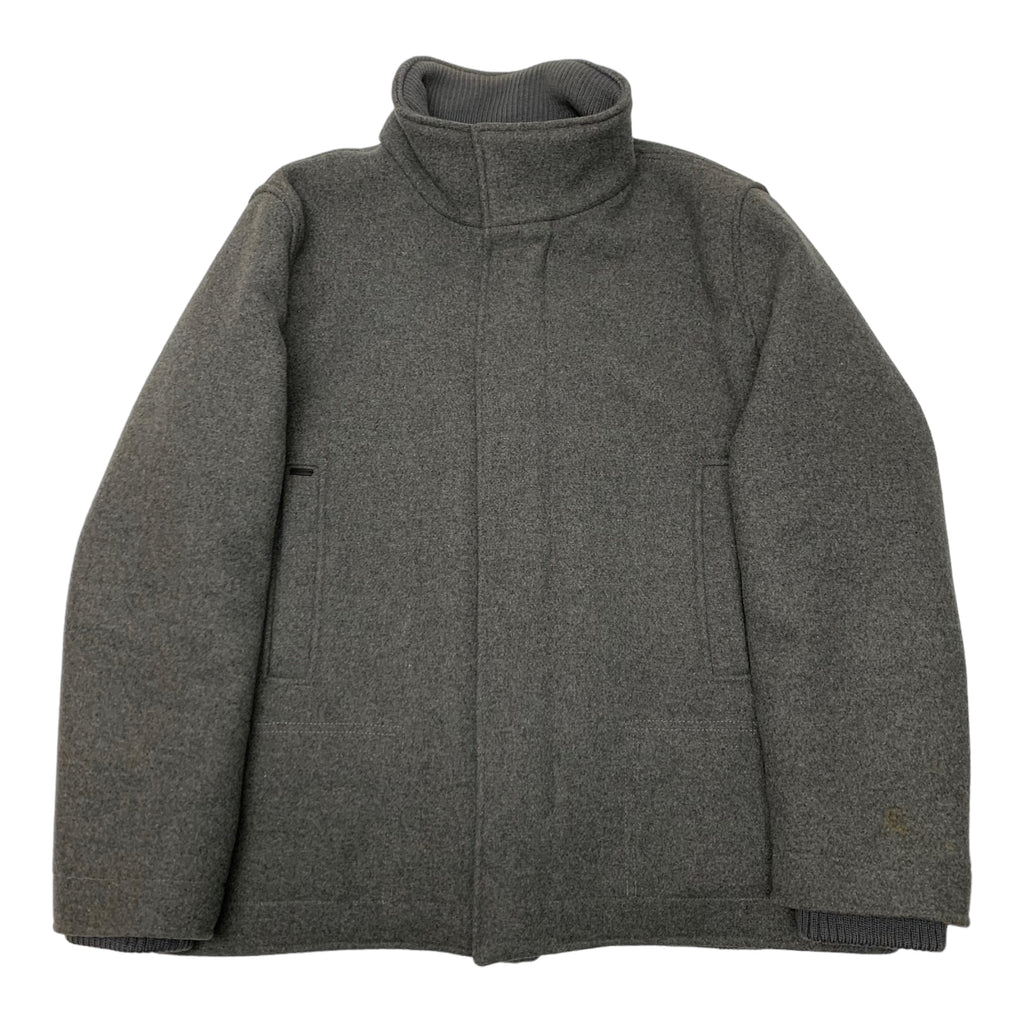 Grey Lacoste Wool Blend Jacket 52