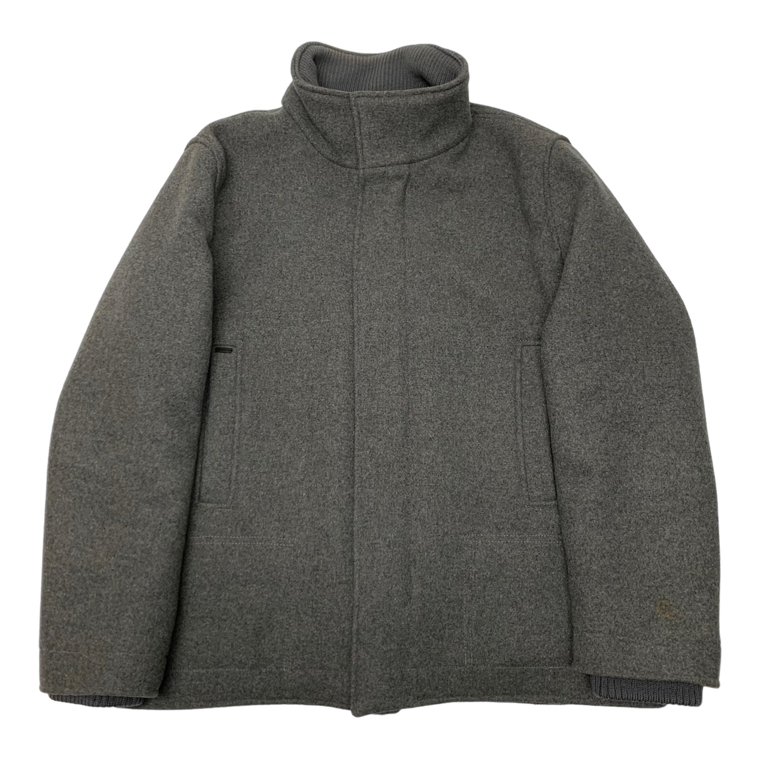 Grey Lacoste Wool Blend Jacket 52