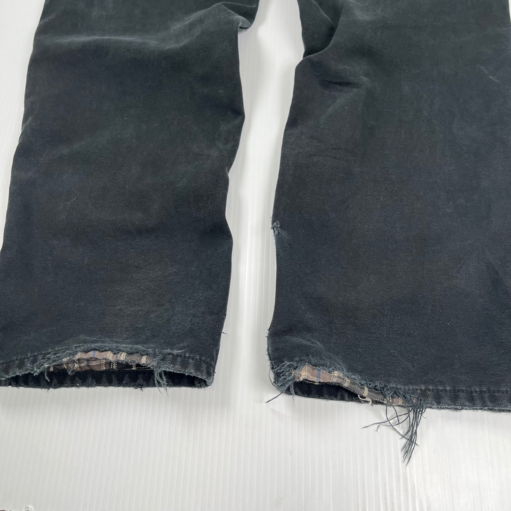 Vintage Carhartt Blanket Lined Carpenter Denim 32
