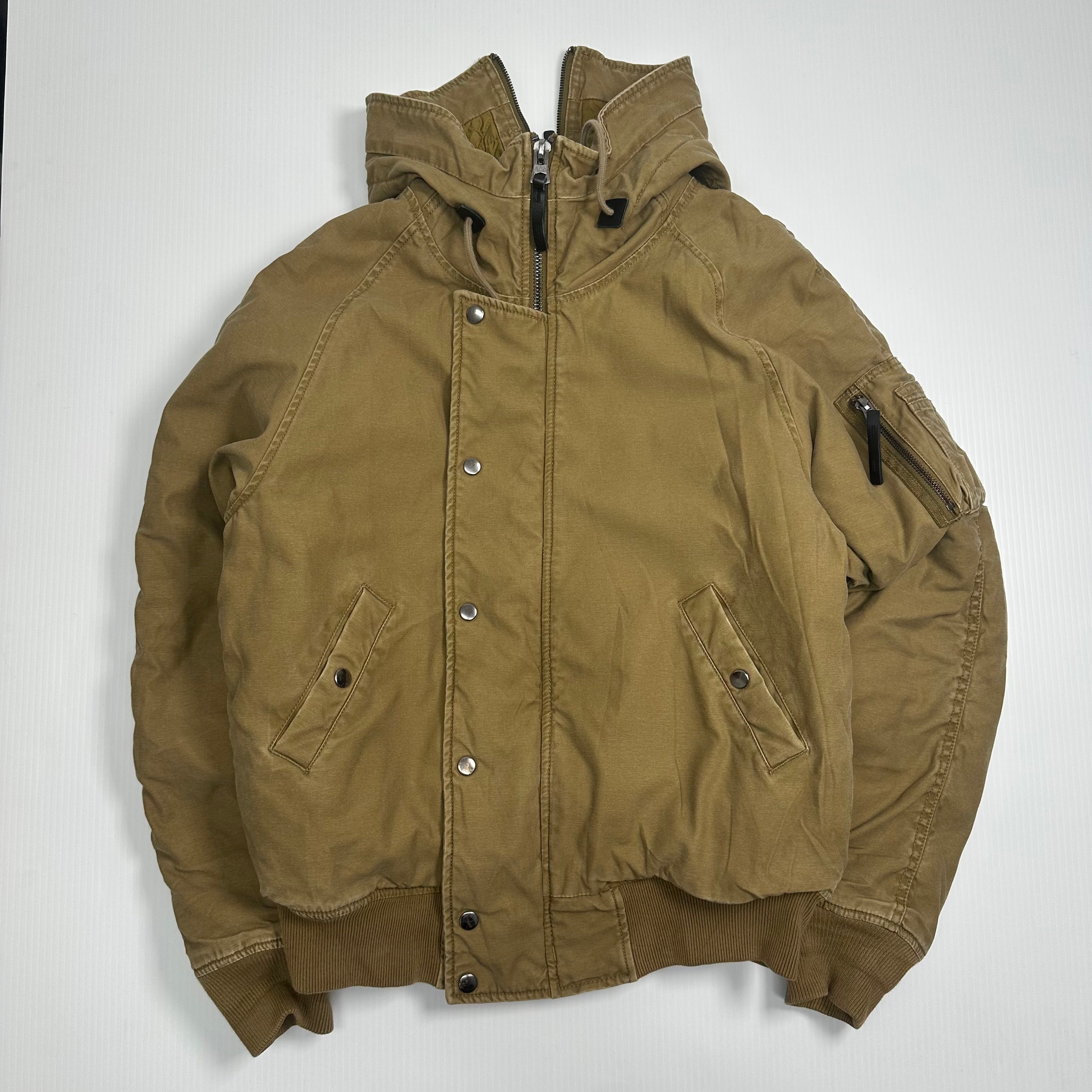 Alpha Industries Split Hood Flight Jacket S