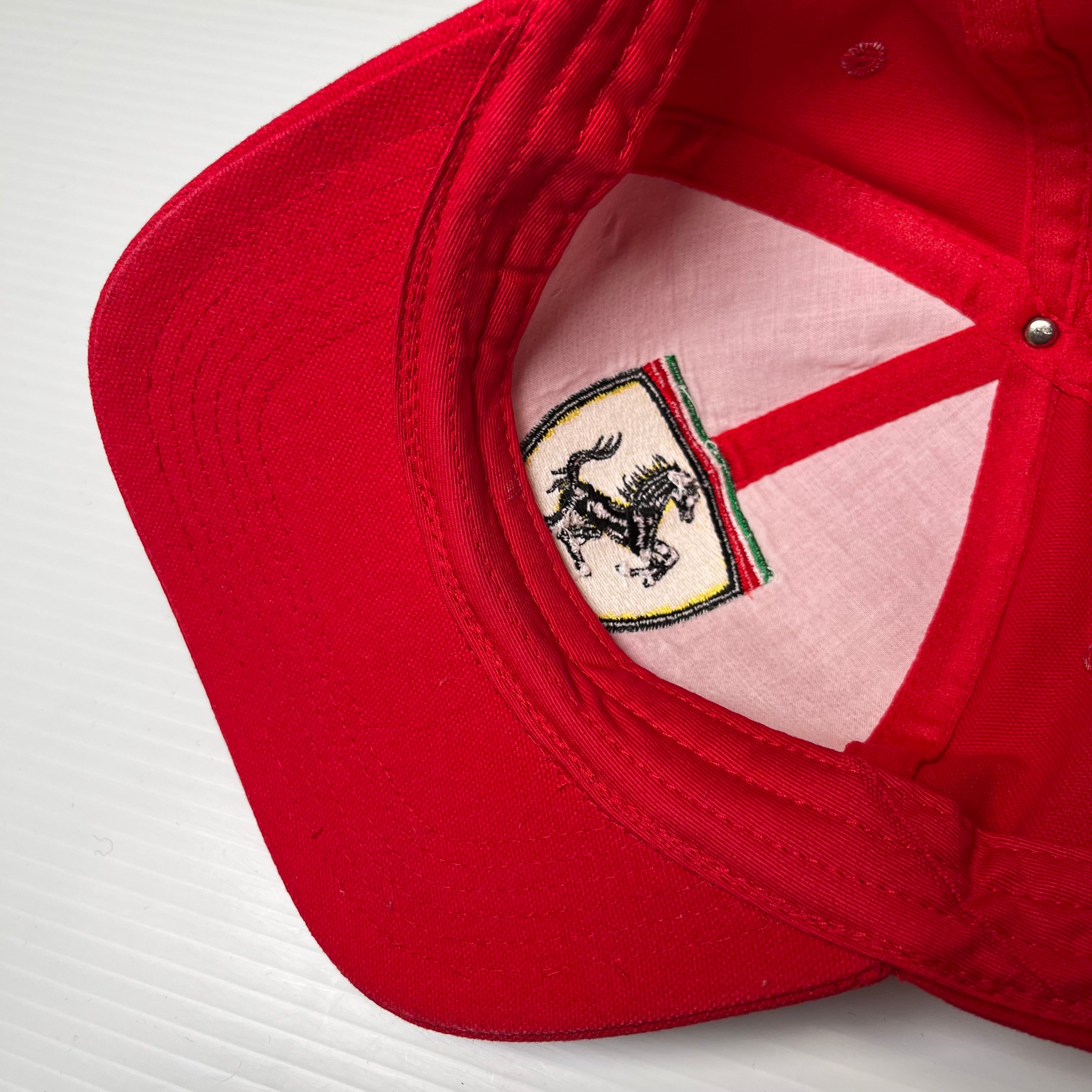 1999 Ferrari Big Logo Strapback Hat