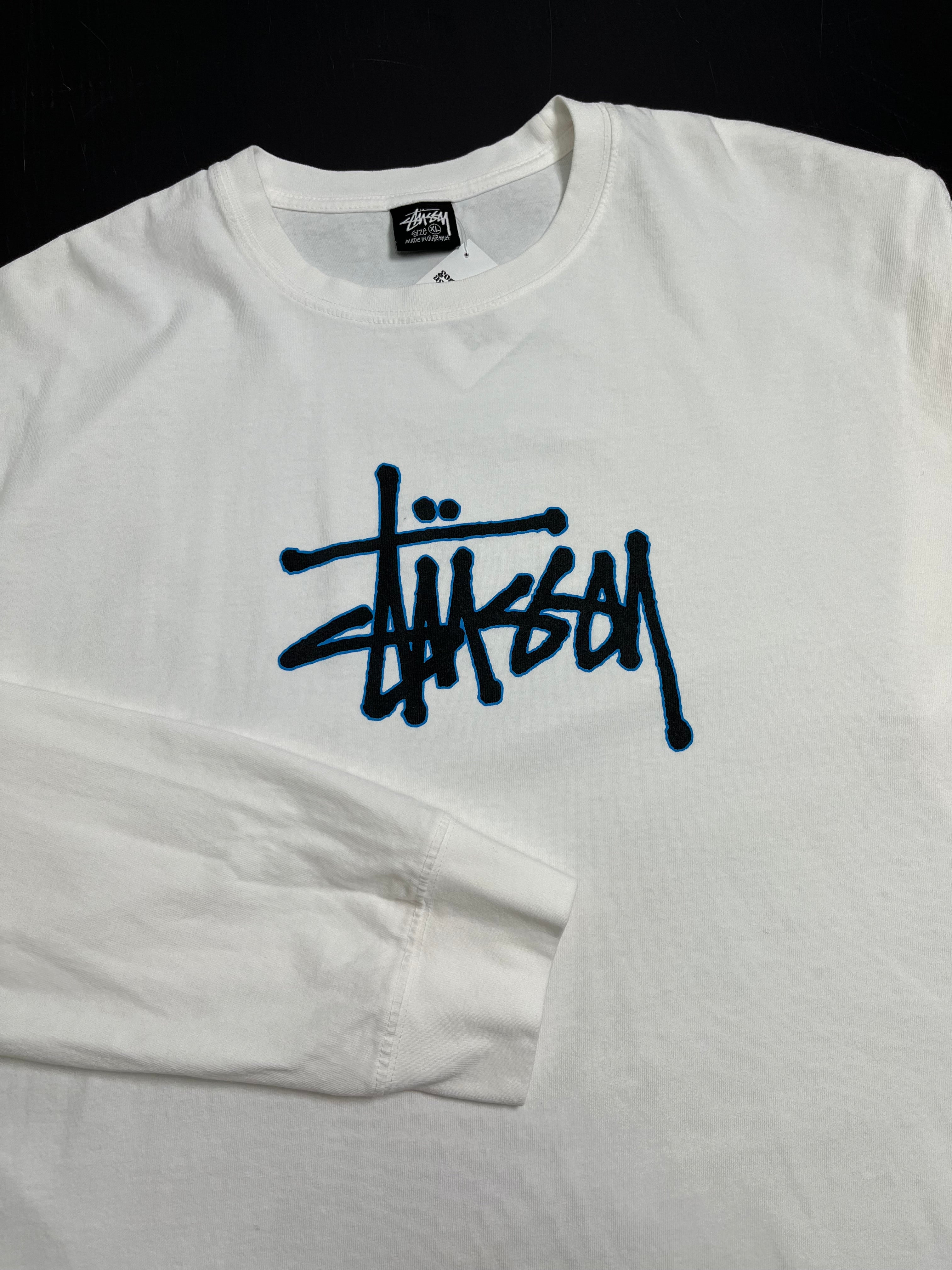 Stüssy Logo Longsleeve Shirt XL