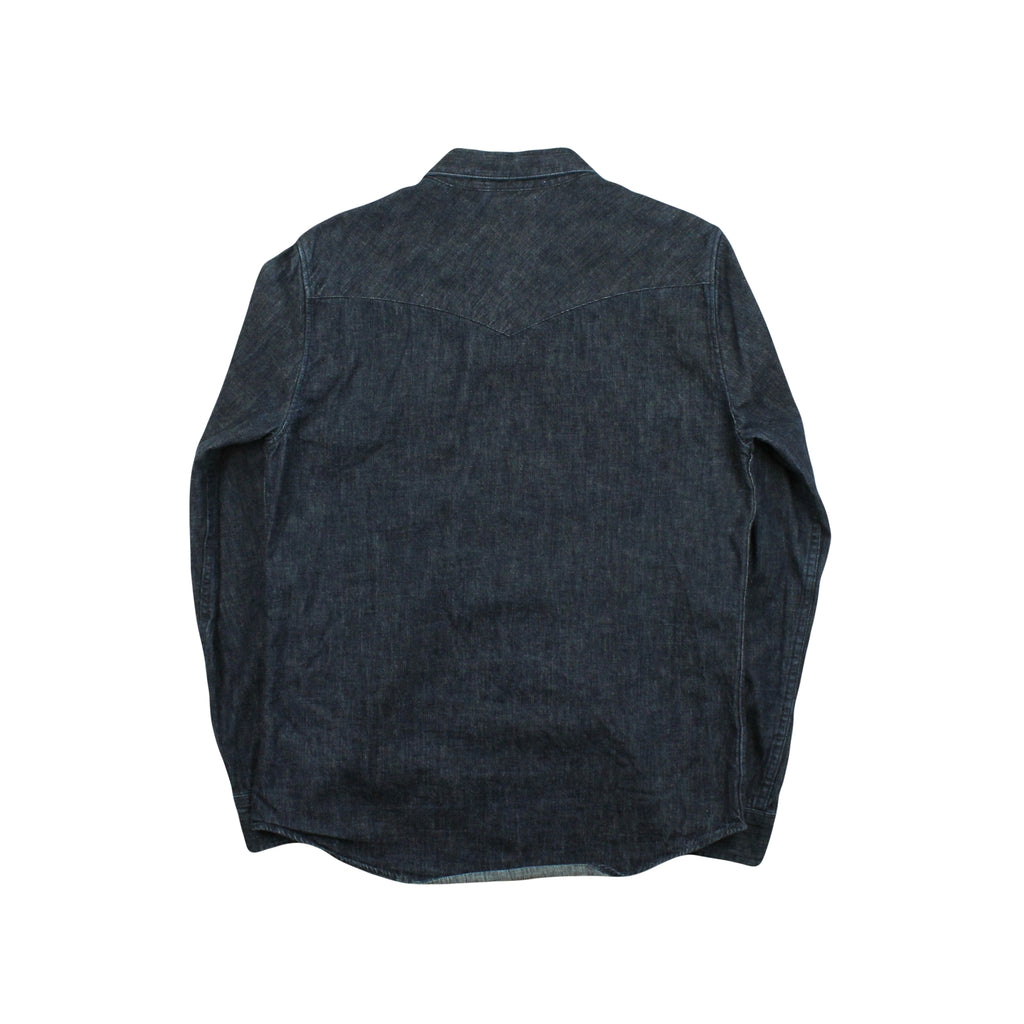 Levi's Dark Wash Denim Button Up Shirt M