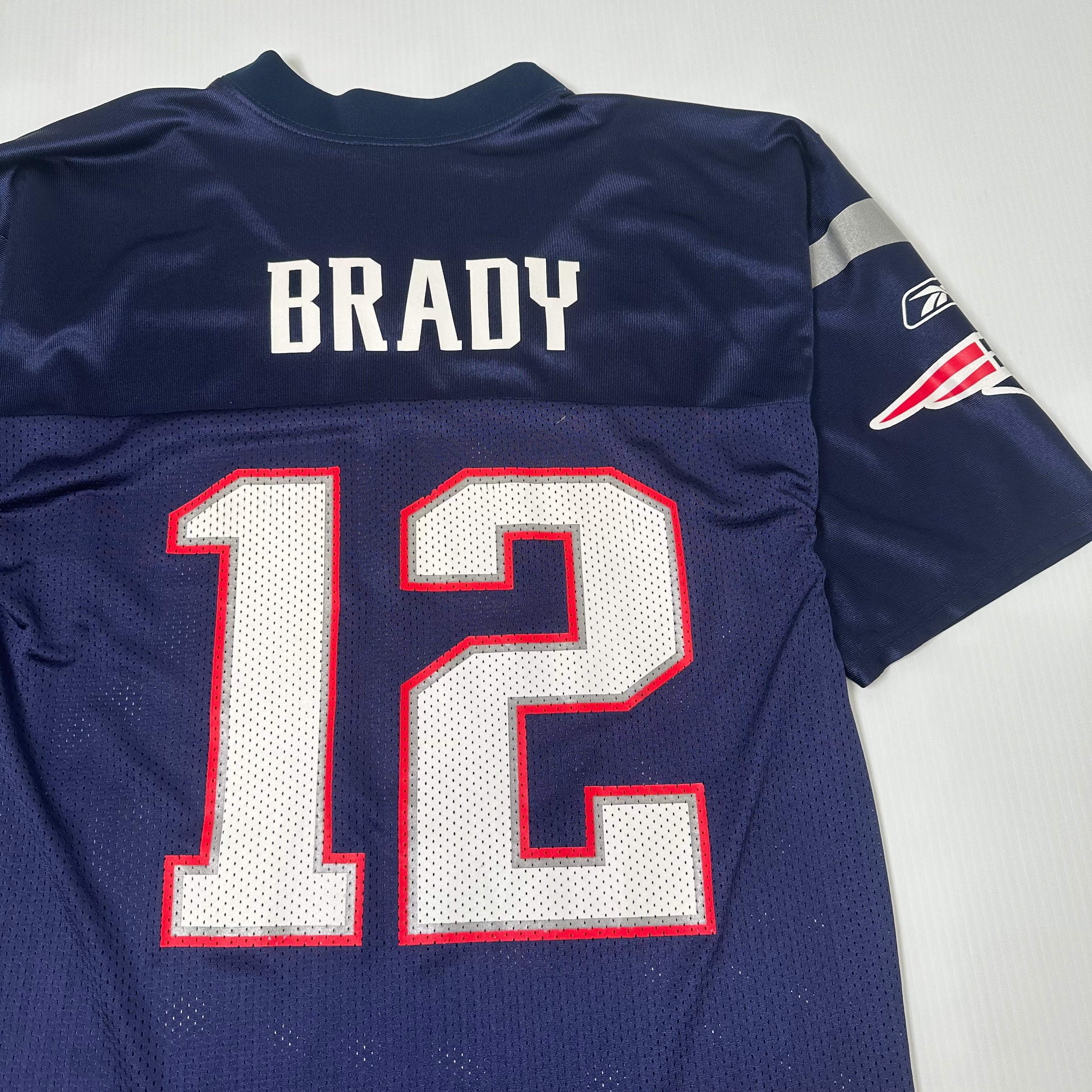 Reebok New England Patriots NFL Tom Brady Jersey M