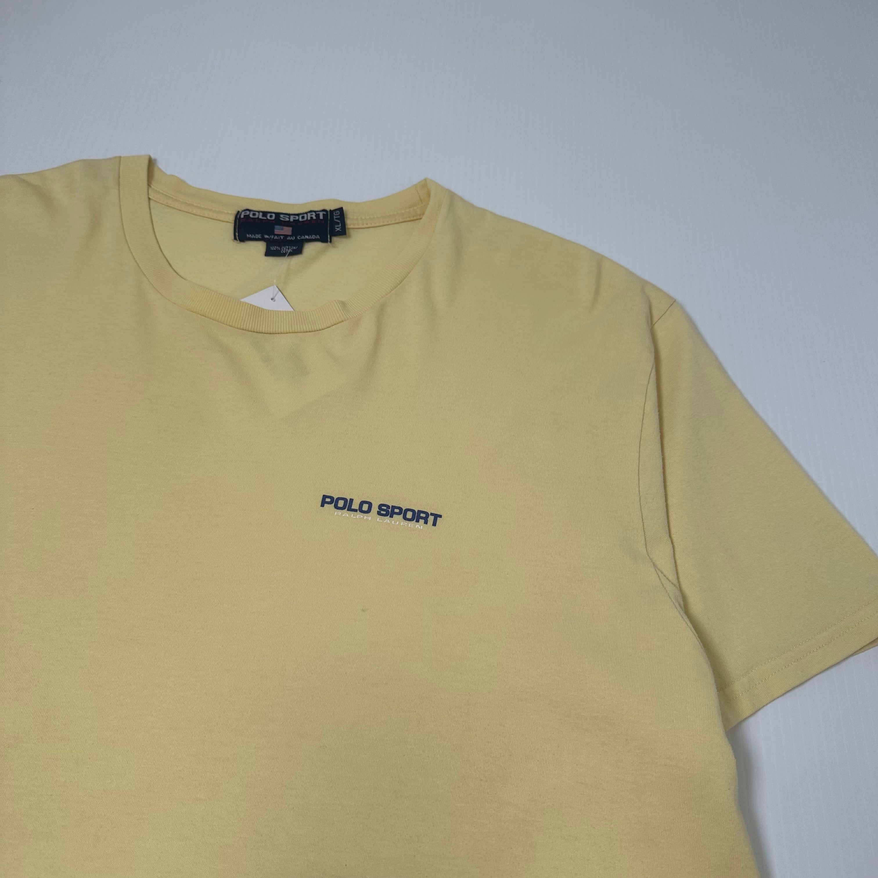 90s Polo Sport Ralph Lauren Mini Logo Tee XL