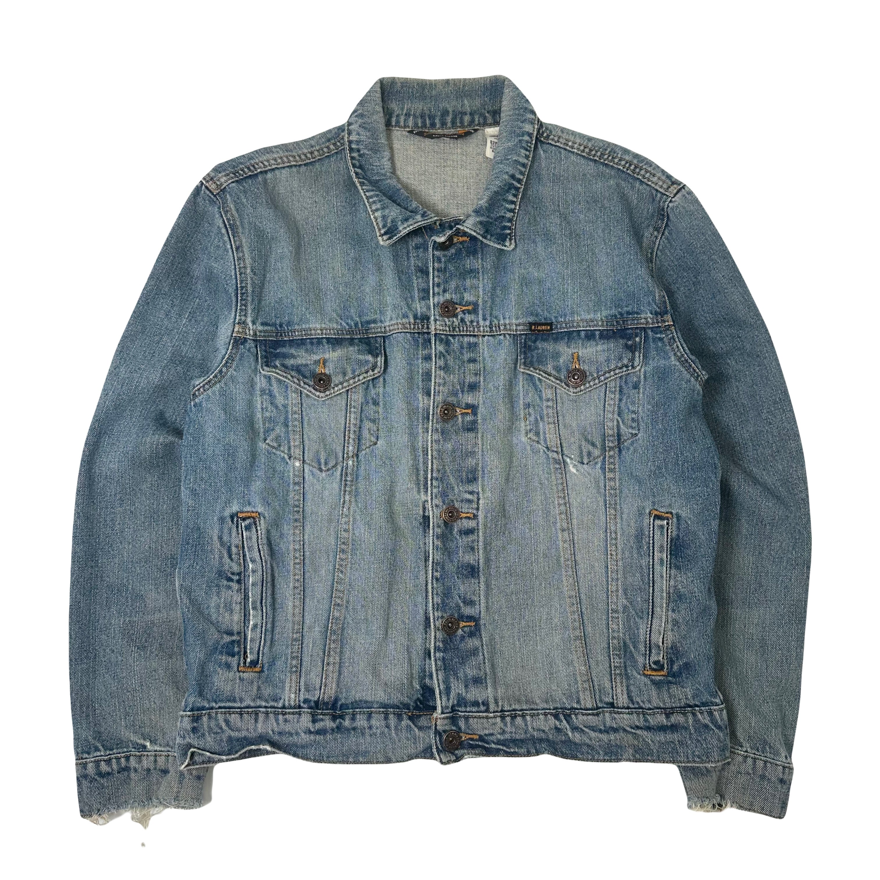 Vintage Polo Jeans Co. Denim Trucker Jacket S