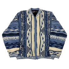Load image into Gallery viewer, Vintage Tundra Coogi-Style Zip Jacket XL
