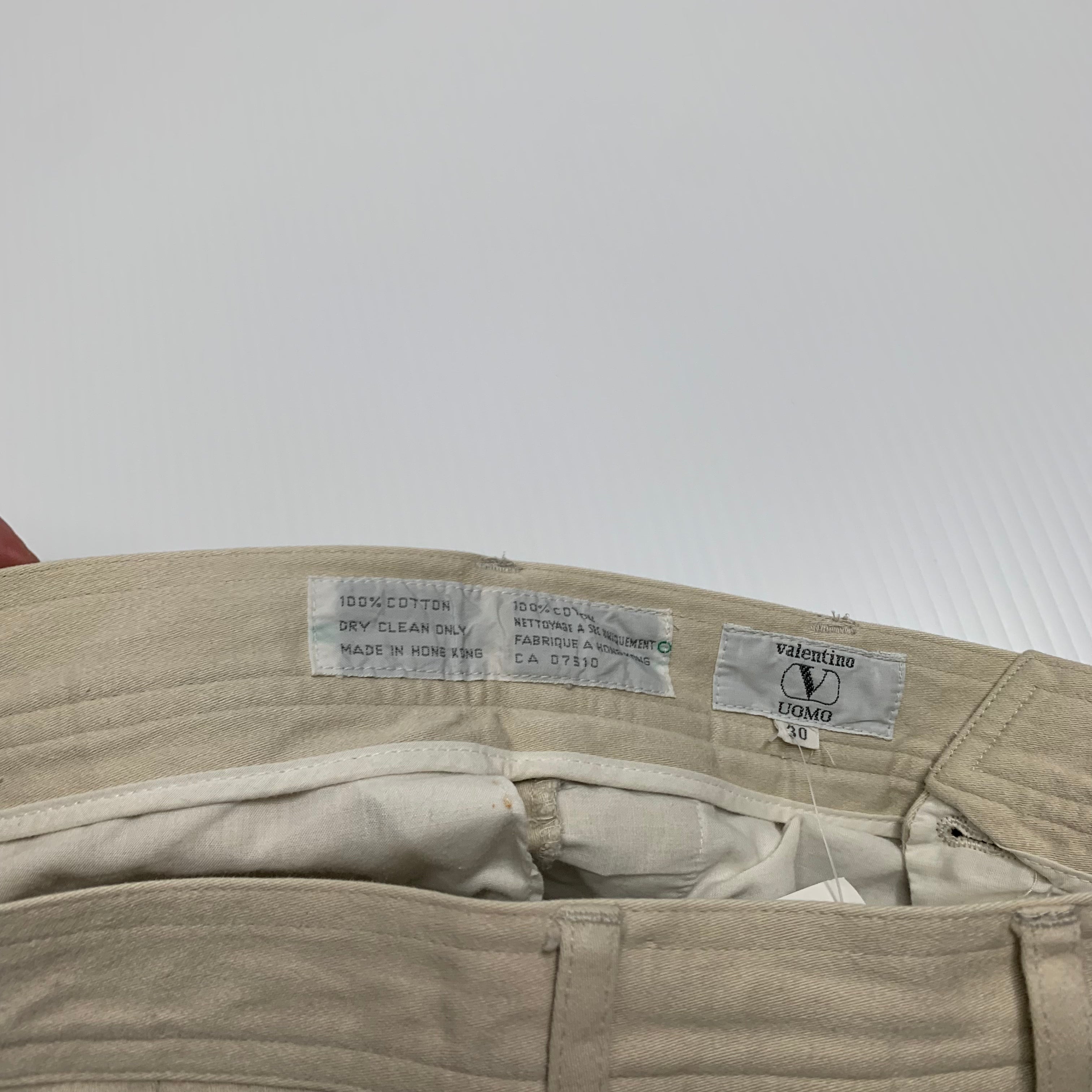 Vintage Valentino Uomo Pleated Trouser 30