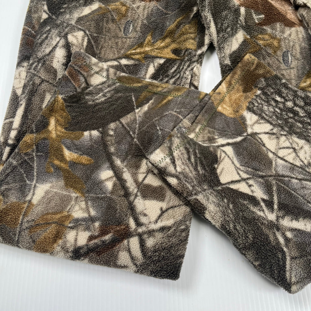 Cabela's Realtree Camouflage Fleece Cargo Pants 32