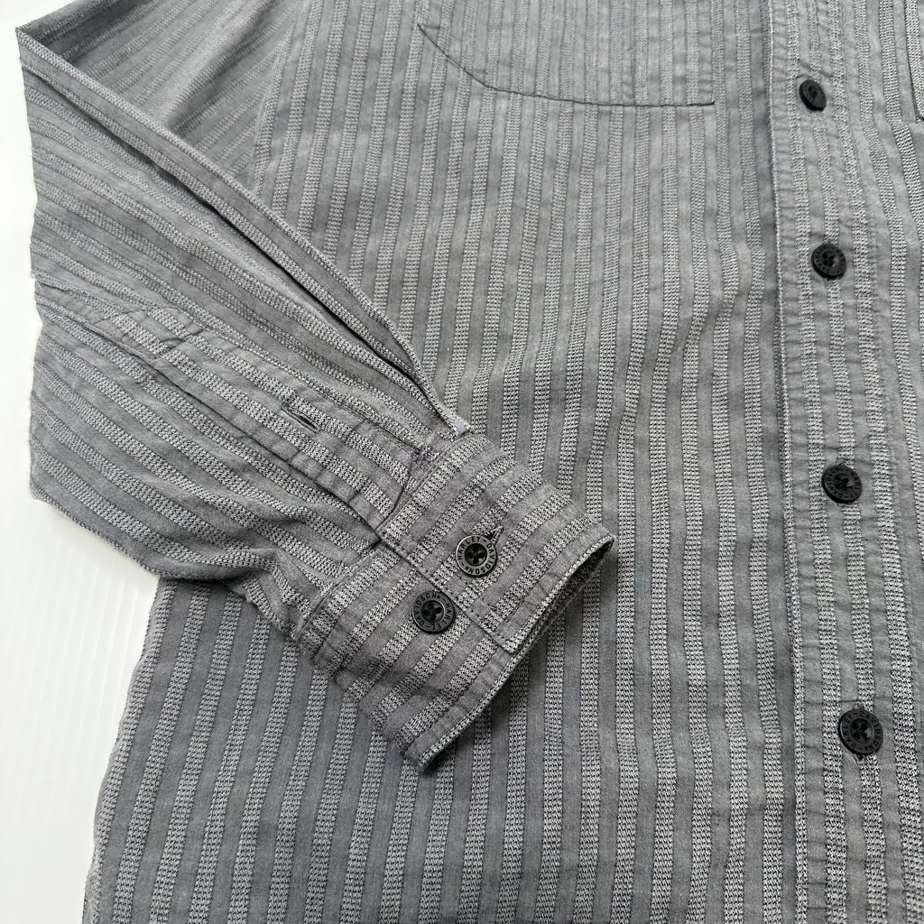 Harley Davidson Striped Button Up Shirt S