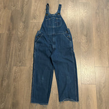 Load image into Gallery viewer, Vintage Carhartt Dark Wash Denim Overalls 38
