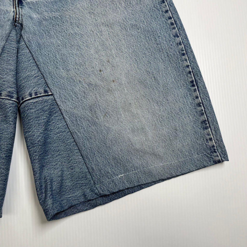 Vintage Levi's Custom Rework Baggy Denim Shorts 34