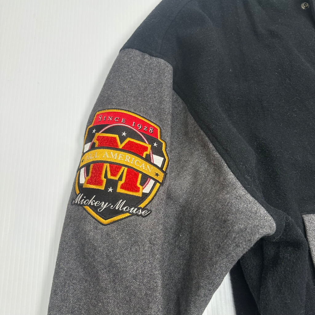 Vintage Disney Mickey Mouse Varsity Jacket XL