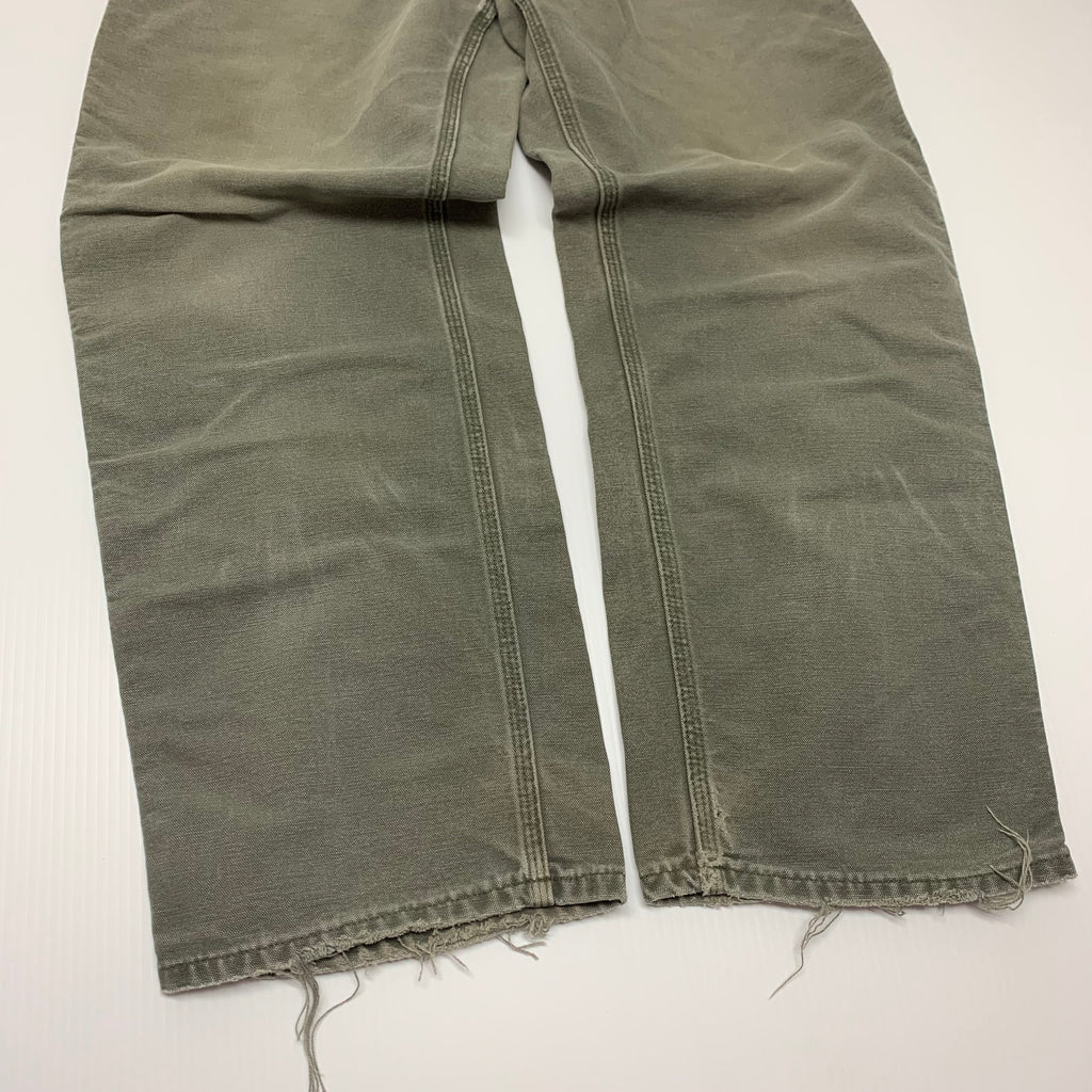 Carhartt Olive Carpenter Pants 34x32