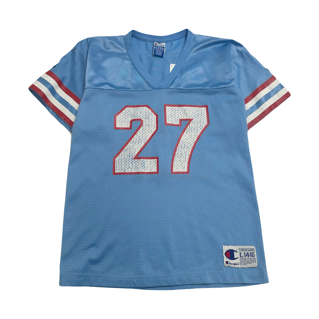 Vintage Champion Houston Oilers George Jersey Youth L