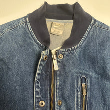 Load image into Gallery viewer, Nike Full Zip Denim Jacket S
