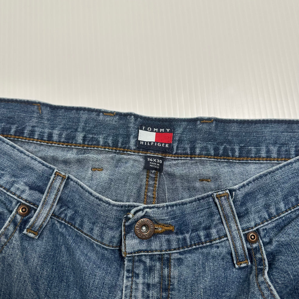 Vintage Tommy Hilfiger Medium Wash Wide Leg Denim 36