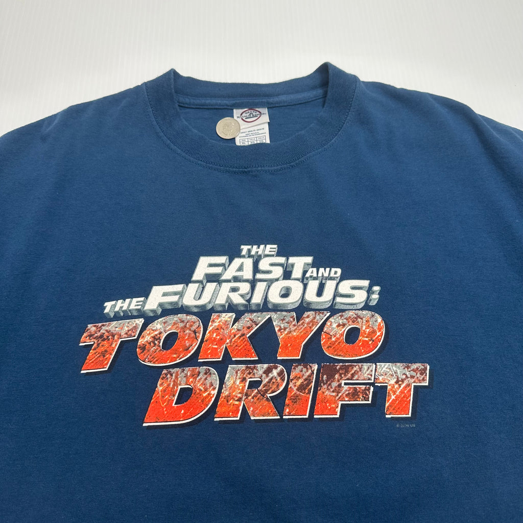 2006 Fast And Furious Tokyo Drift Movie Promo Tee XL