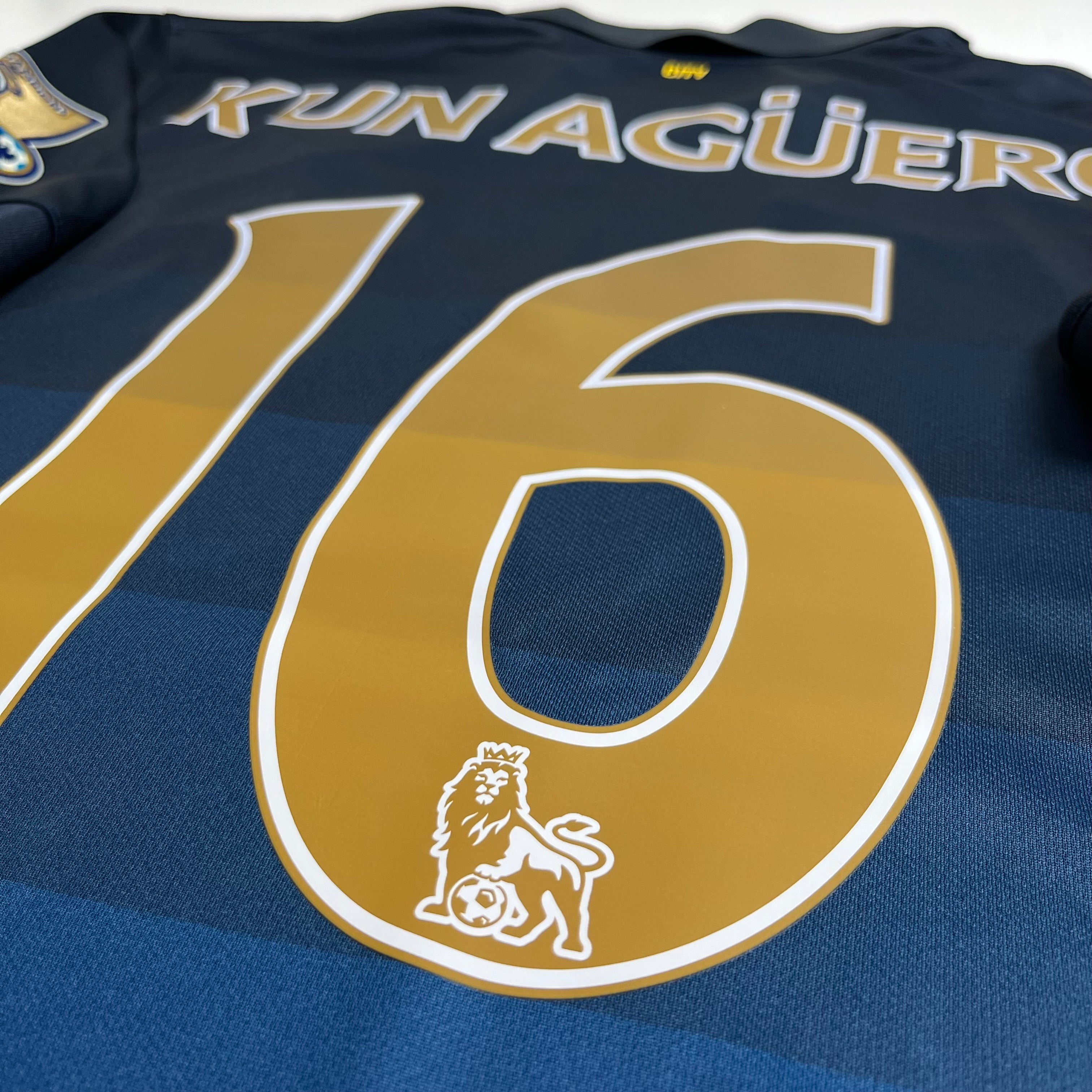 2014-15 Nike Manchester City Aguero Away Kit M
